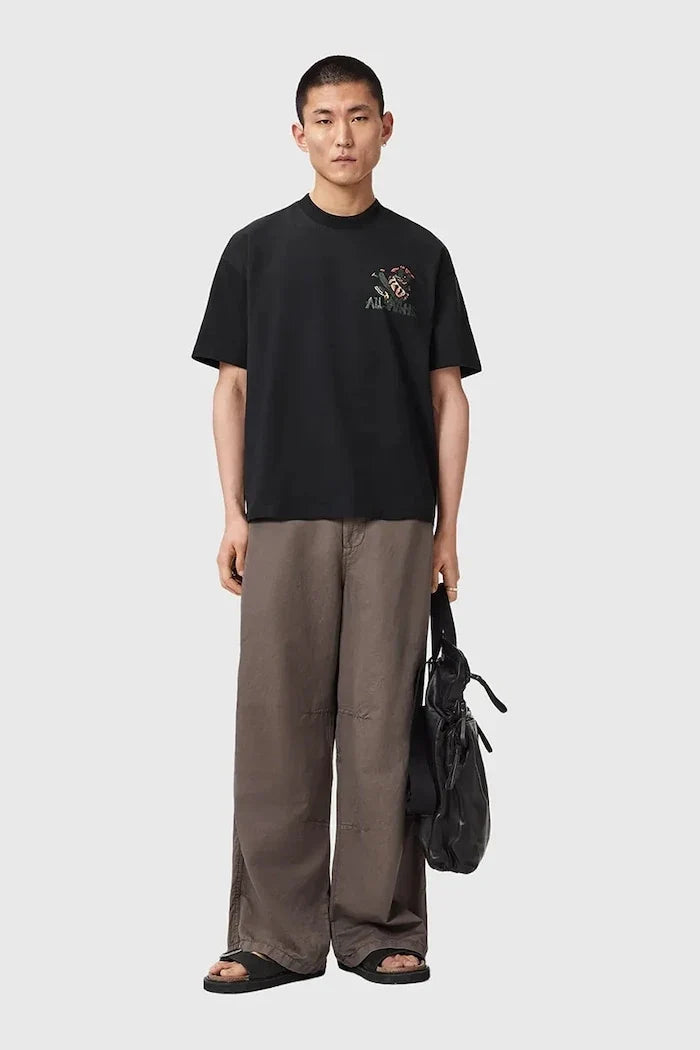 AllSaints Erkek Pamuklu Oversize Tişört CACTI