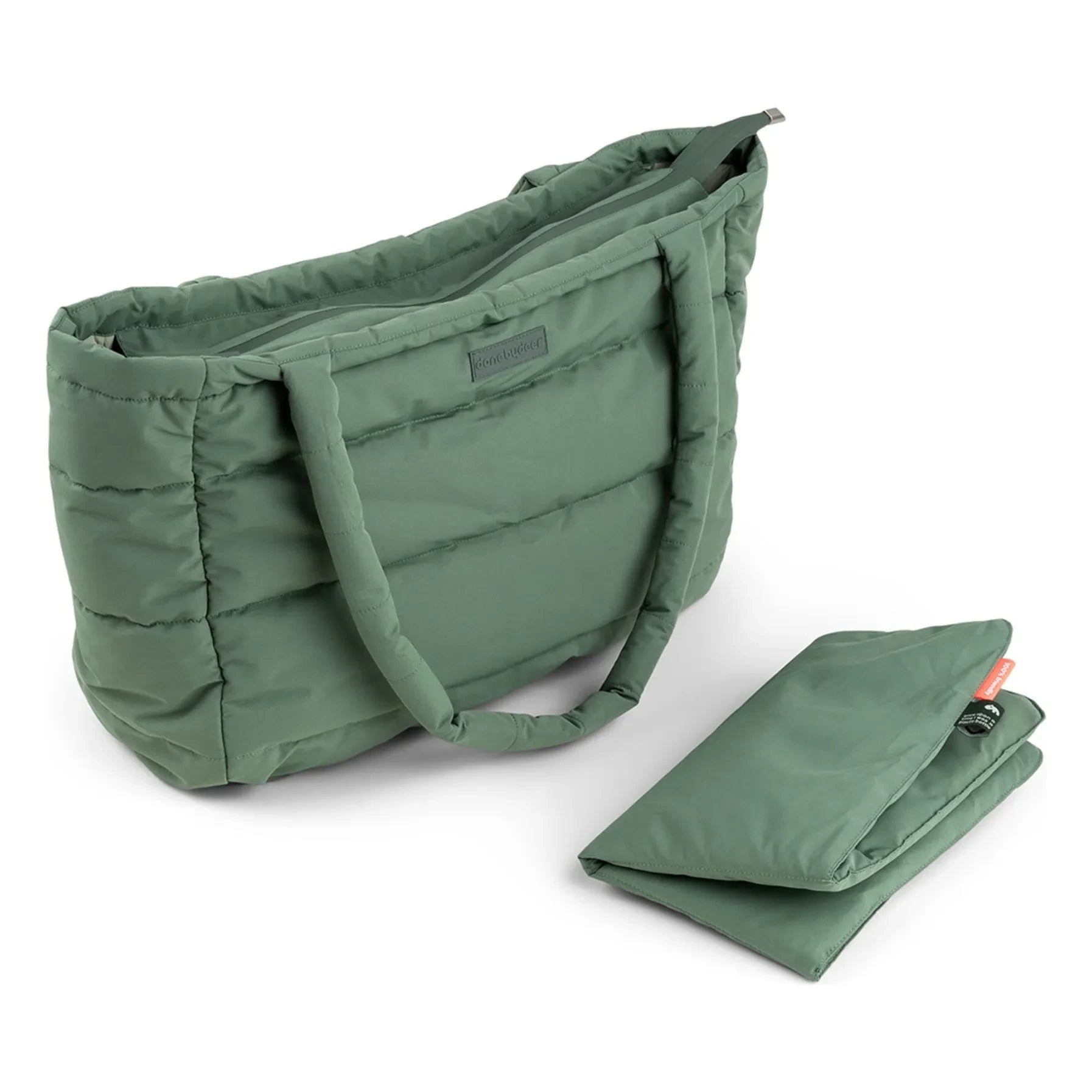 Done by Deer - Quilted Baby Changing Bag | Green