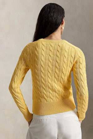 Polo Ralph Lauren kadın pamuklu yelek COTTON-LSL-CRD