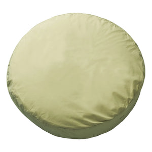 Suite 702 - Organic Cotton Percale Round Pillow | Chrome Green