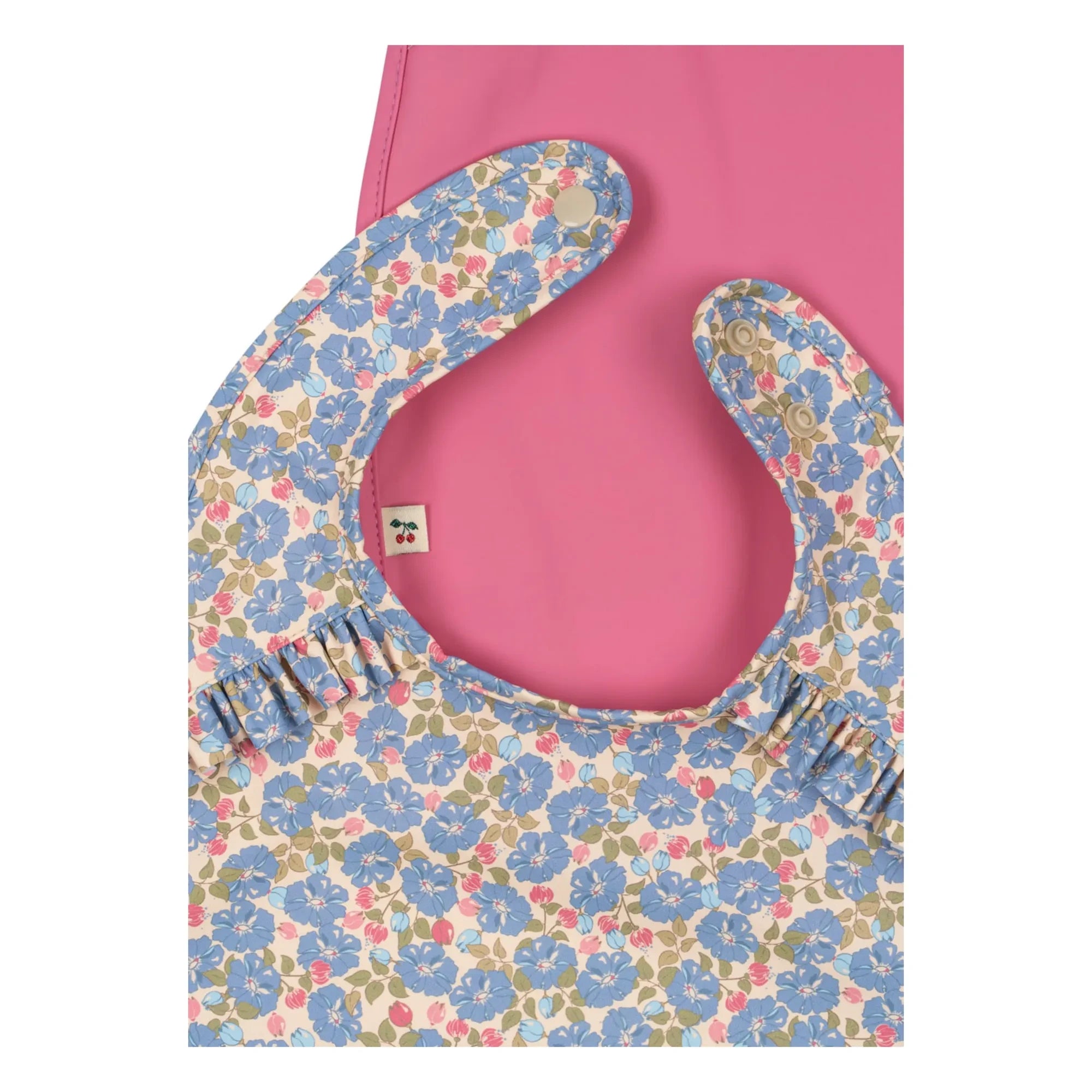 Konges Sløjd - Rosier Ruffled Bibs - 2 Pack | Pink