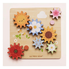 Le Toy Van - Wooden Gears Bees and Flowers