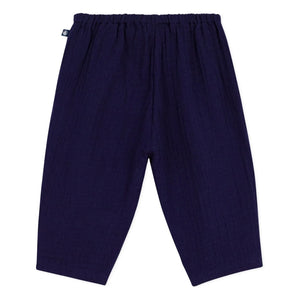 Petit Bateau - Organic Cotton Muslin Pants | Green