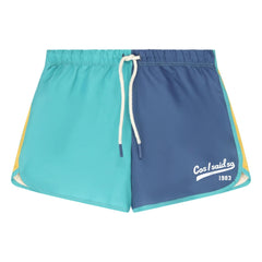 Cos I Said So - Colour Blocked Swim Shorts | Blue