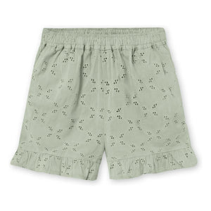 Fliink - Harper Embroidered Shorts | Light gray