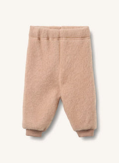 Wheat - Kinnie Merino Yünlü Polar Pantolon | Toz Pembe