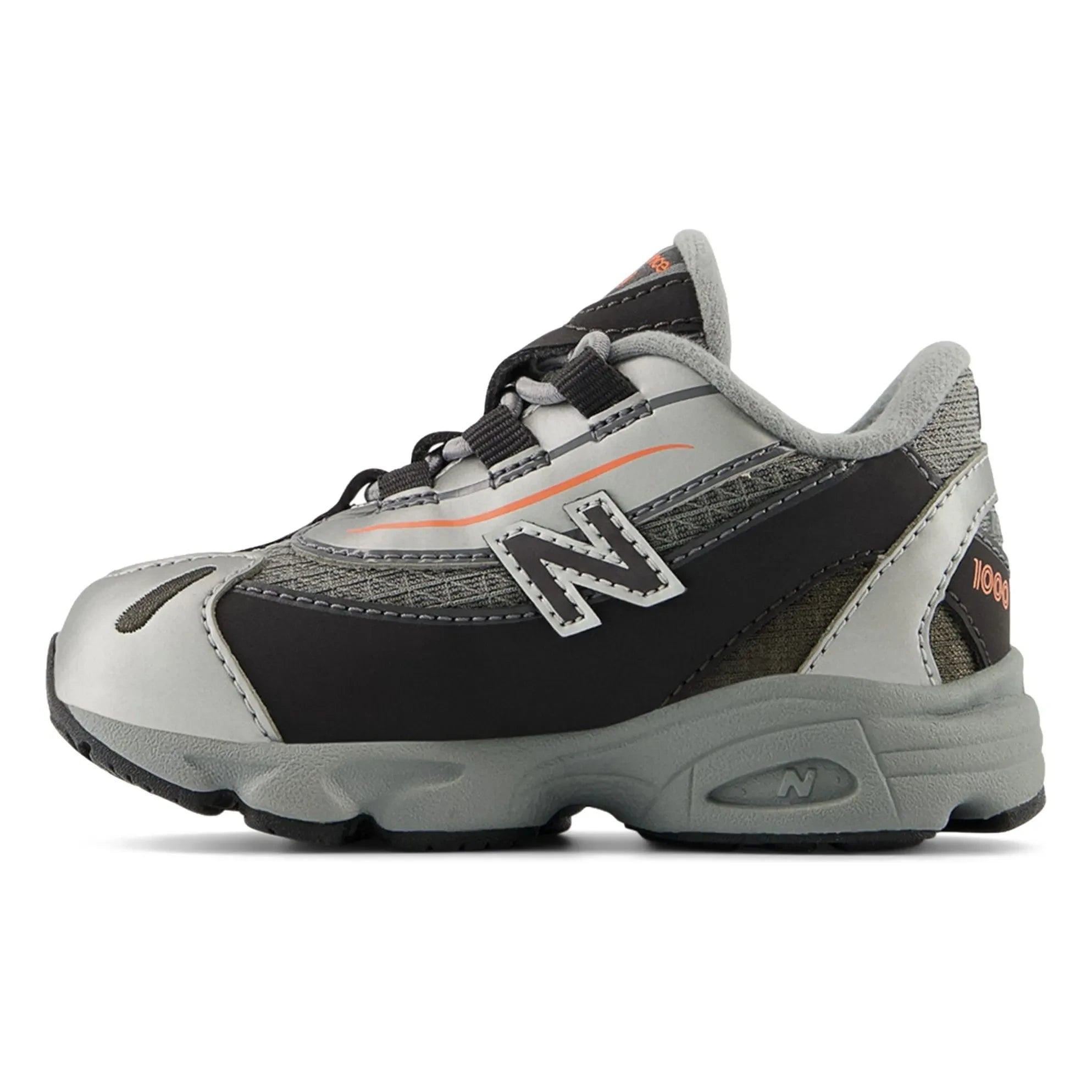 New Balance - Elastic Laced Sneakers 1000 | Neon Orange