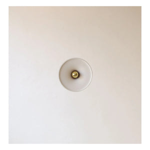 Masamé - Gigaro raw ceramic wall lamp | Warm White