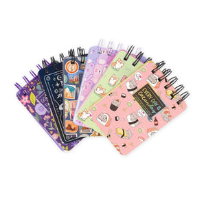 Legami - Lined Defter ile Illustrated Hard Kılıf - Sushi Cat - Jotter - Spiral-Bound