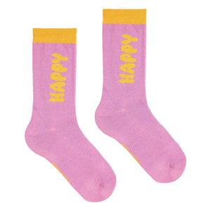 Bobo Choses - 3-Pack Happy Organic Cotton Socks Set | Pink