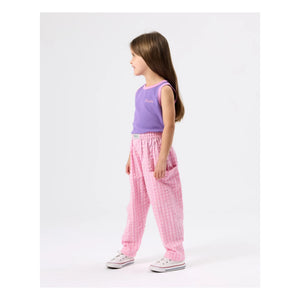 Goldie + Ace - Contrast Ribbed Tank Top | Purple