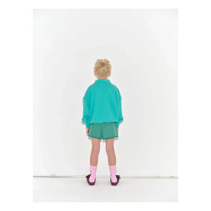 Main Story - Cropped Jogger Shorts Organic Cotton | Green