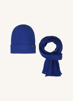 Tumble N'Dry - Beanie and scarf set | Blue