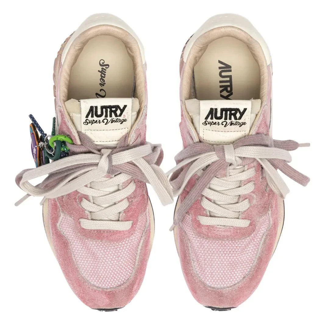 Autry - Reelwind Super Vintage Low-Top Sneakers | Pink