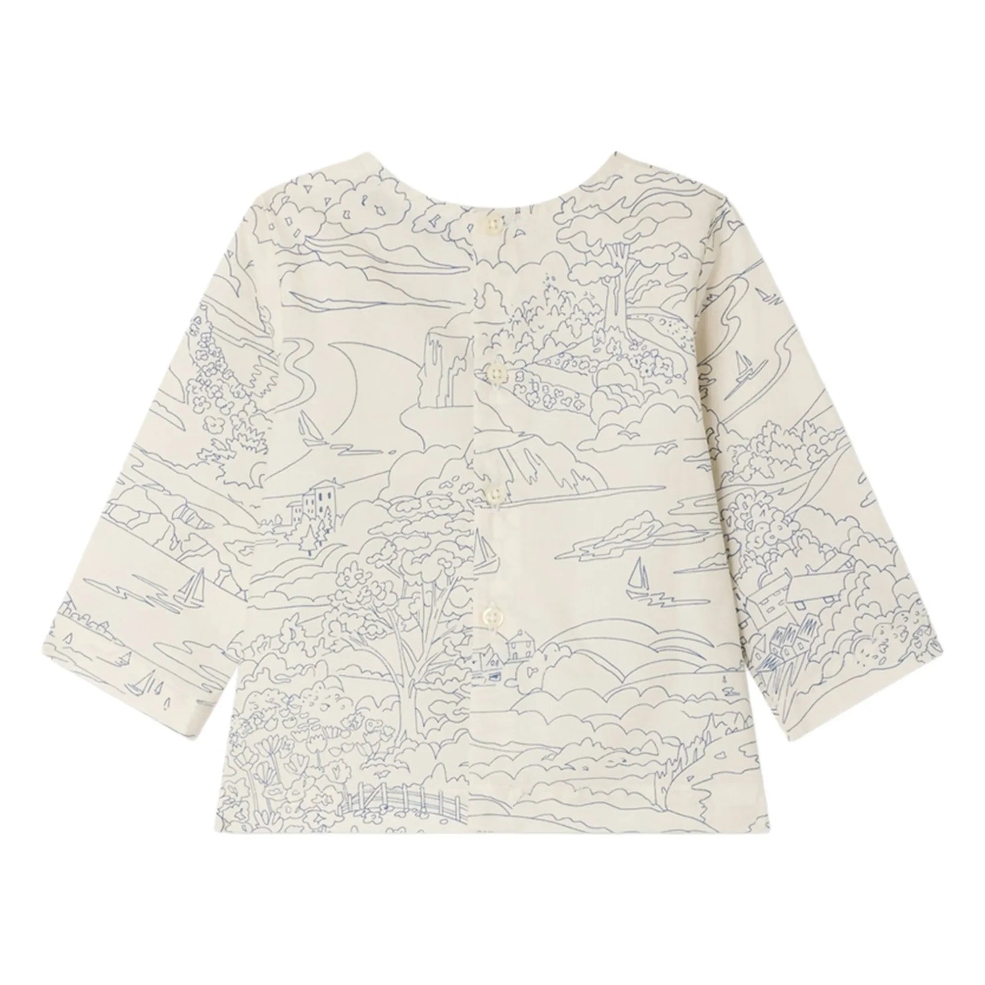 Bonpoint - Gauguin Organic Cotton Tunic | Ecru