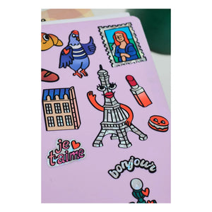 Omy - Big Paris stickers
