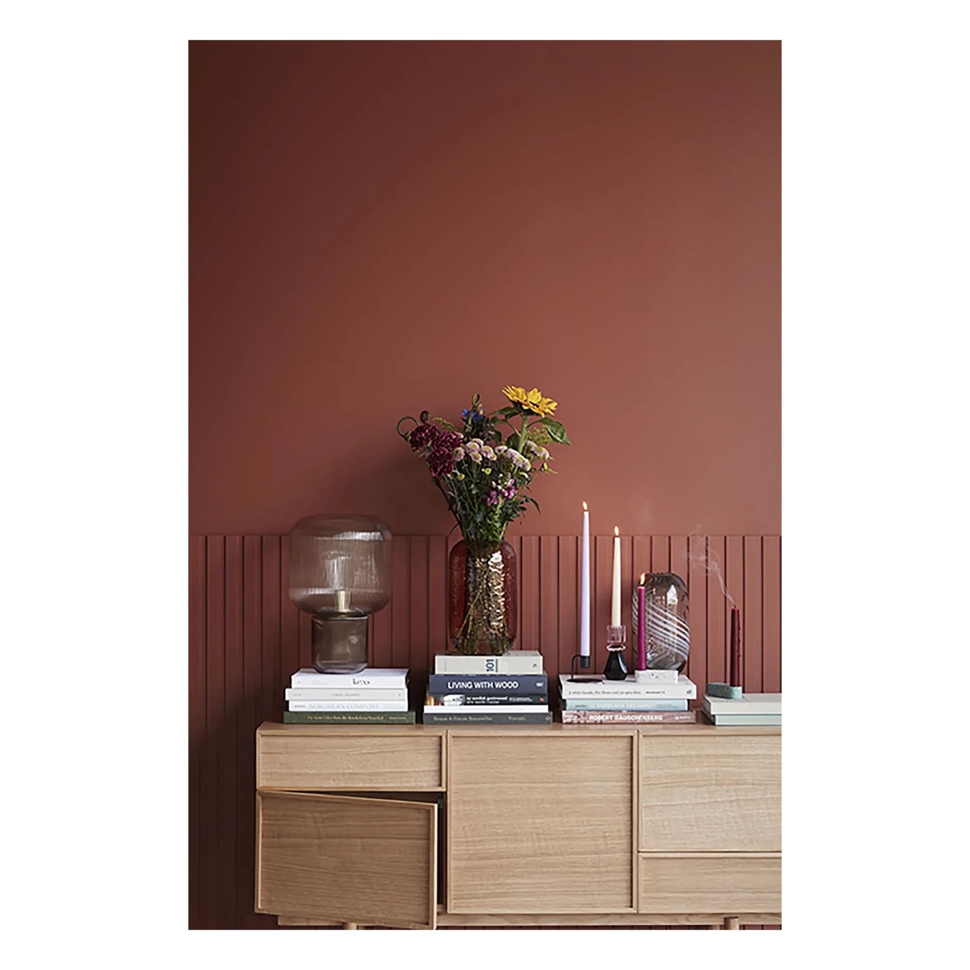Hübsch - Table Lamp | Charcoal Gray