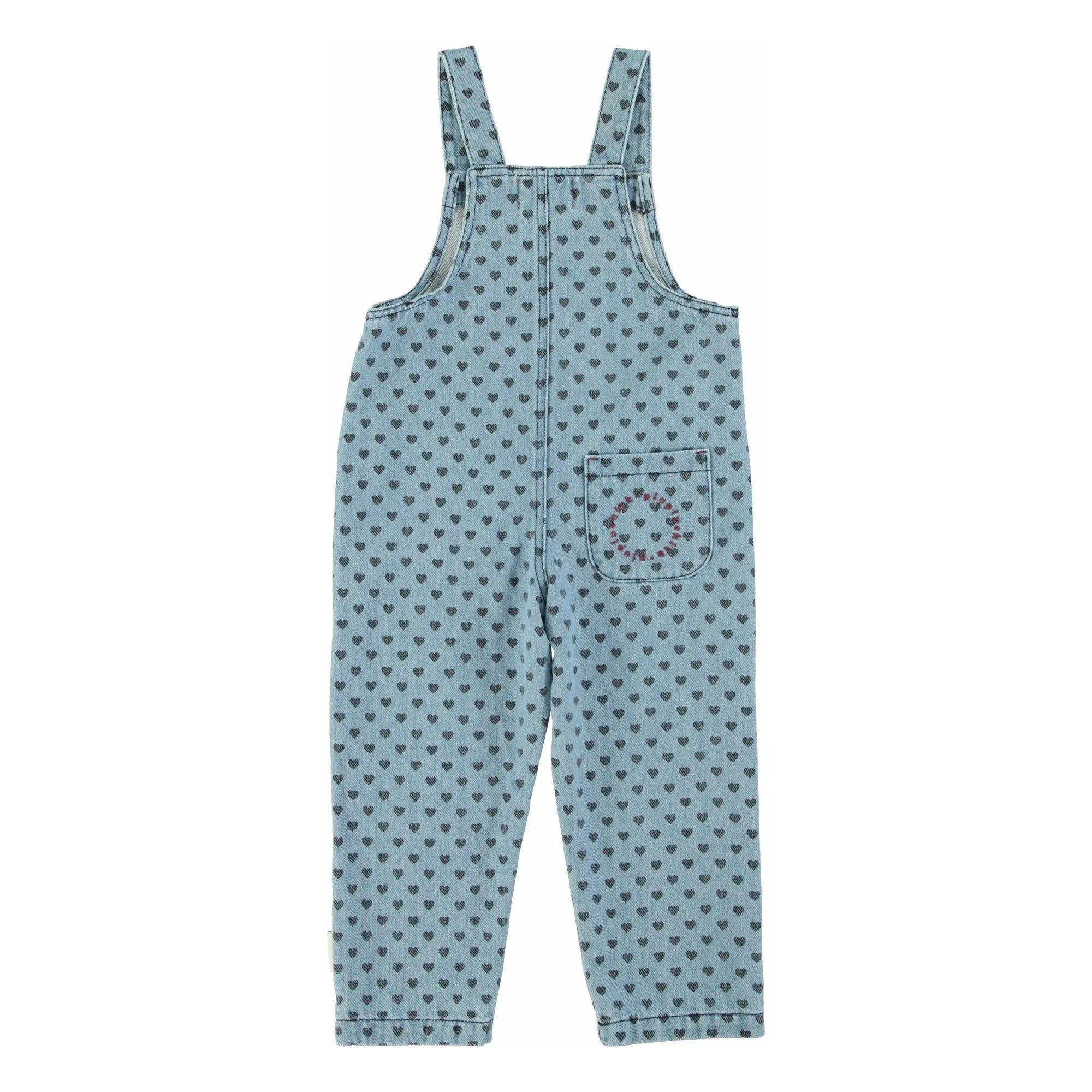 Piupiuchick - Jean-hemline jumpsuit | Light Blue
