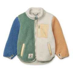 Liewood - Nolan Recycled Fiber Fleece Jacket | Mint Green