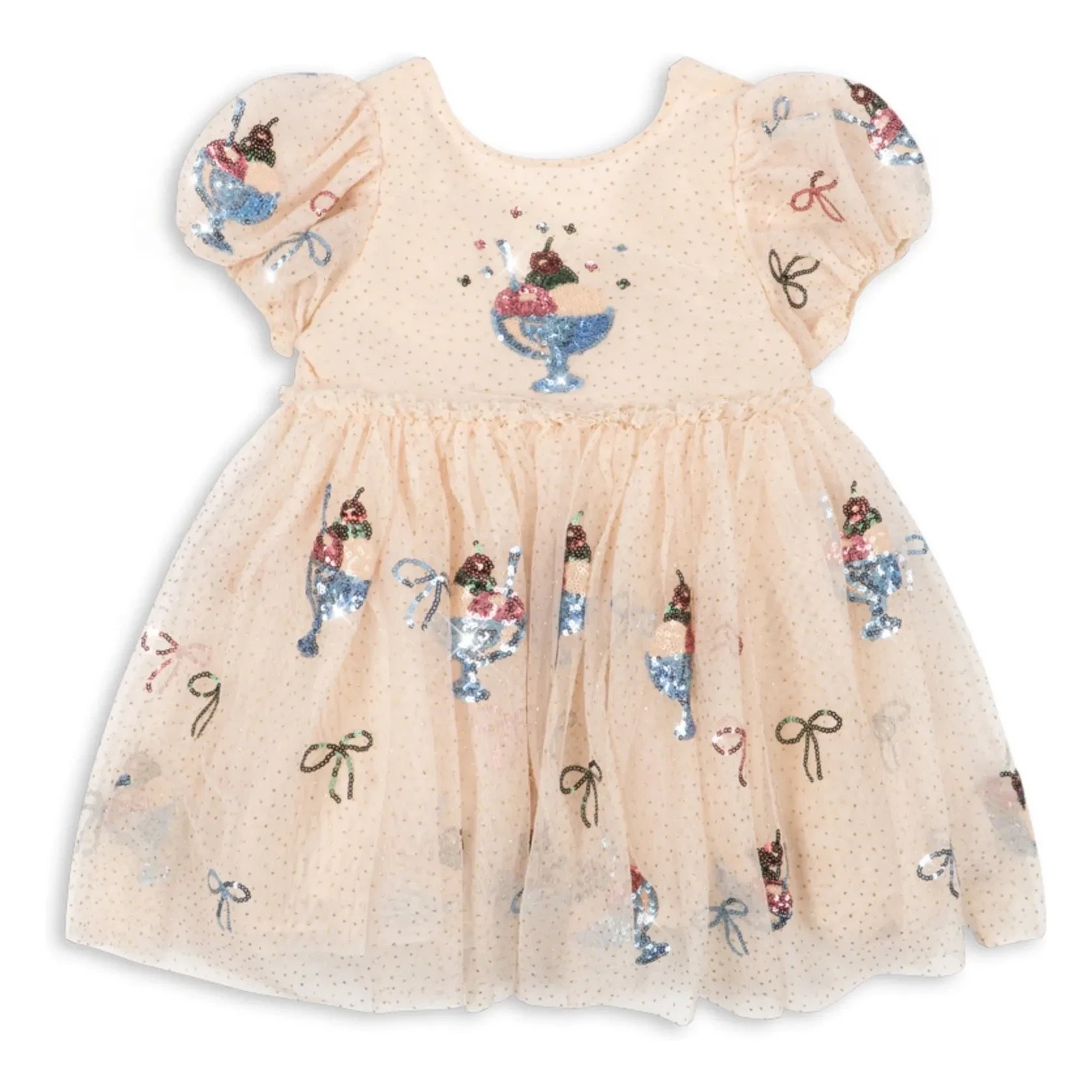 Konges Sløjd - Yvonne Glaces Tulle Dress | Cream