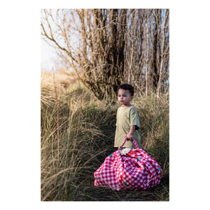 Play and Go - Noomad Outdoor Play Bag / Mat - Picnic | Red