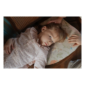Risu Risu - Naviga Organic Cotton Muslin Floral Pajamas | Pink