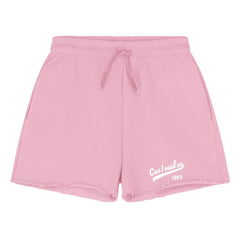 Cos I Said So - Kesik Logo Jogger Shorts Organic Cotton | Pink
