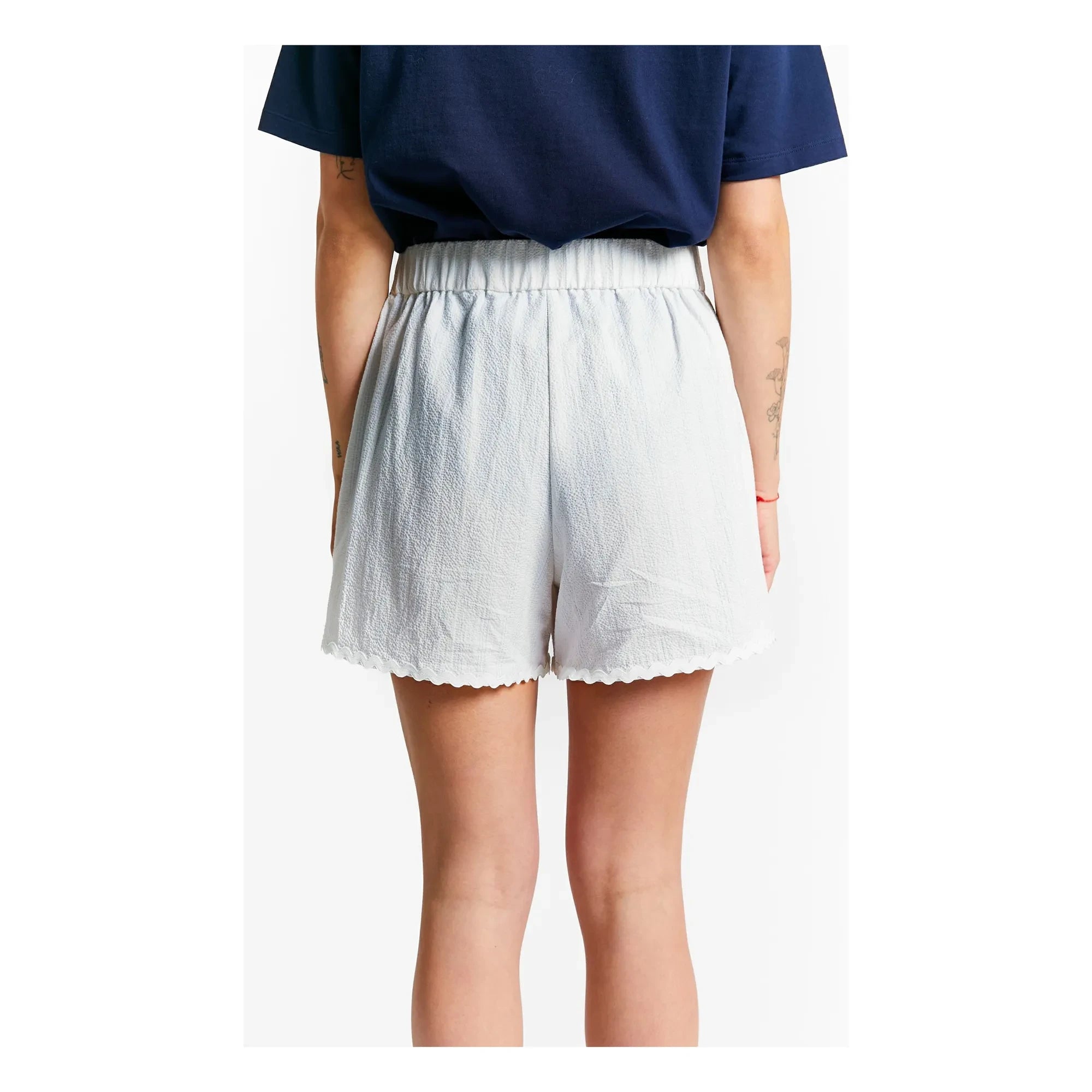 Indee - States Stripes Short | Beyaz
