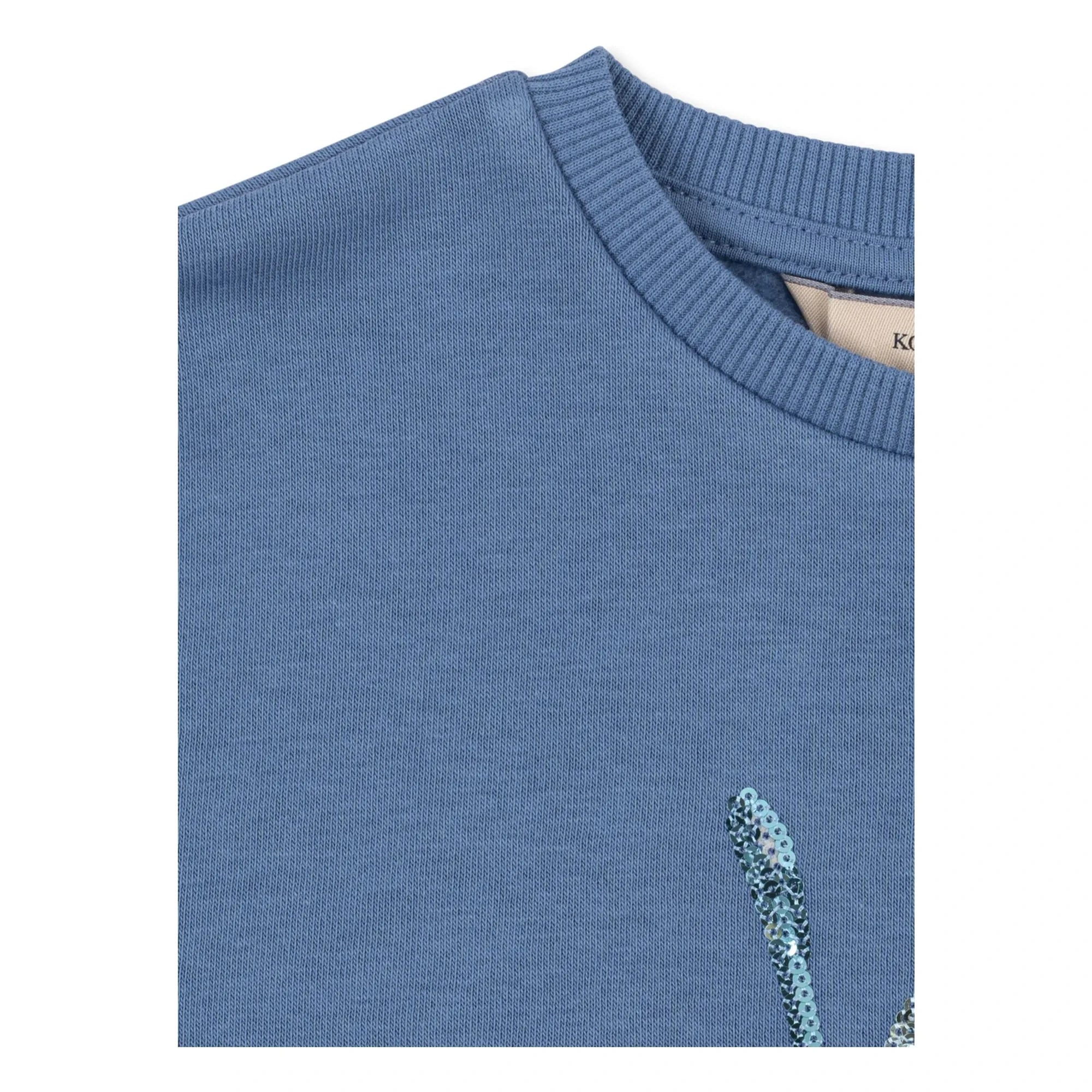 Konges Sløjd - Sweat Loumilla Glaçes Organic Cotton | Blue