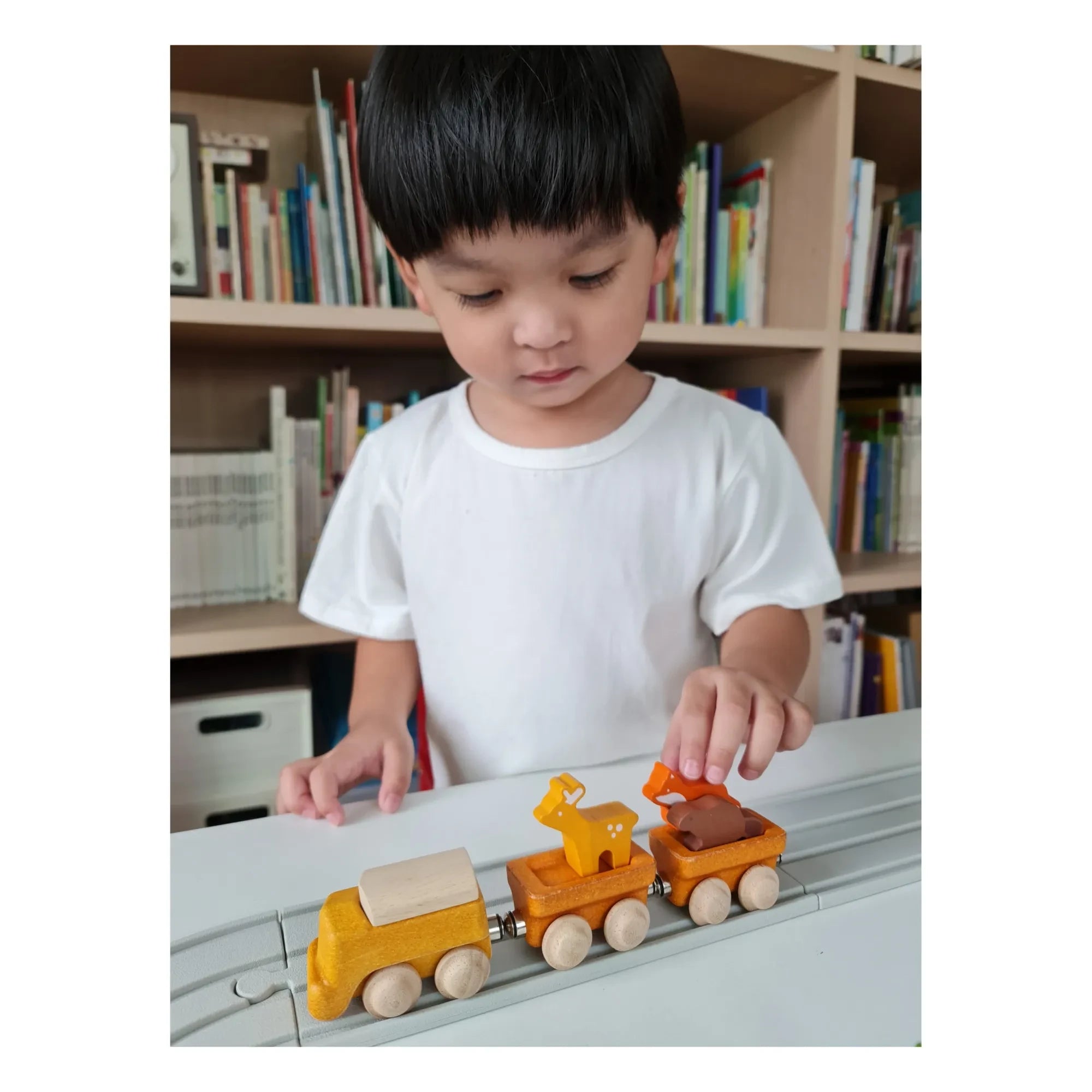 Plan Toys - Ahşap Yük Treni