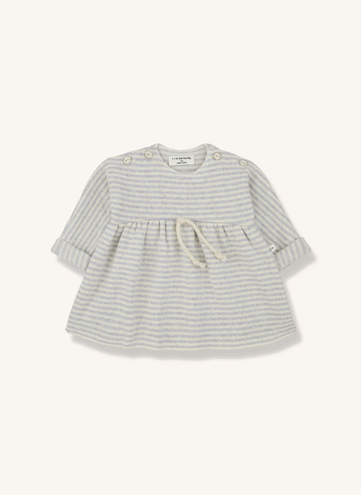 1+ in the family - Estela Polar Dress | Light gray