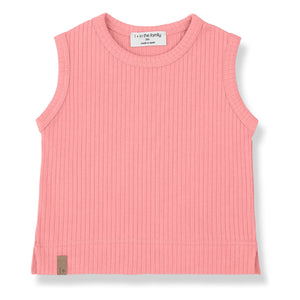 1+ in the family - Mora Fitted Tank Top | Blush