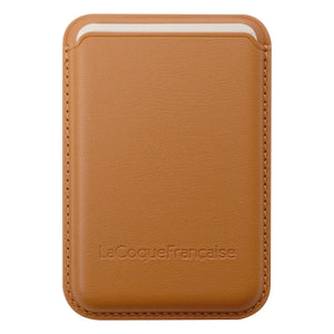 LaCoqueFrançaise - Noam Magnetic Card Case | Camel