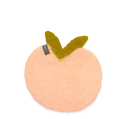 Muskhane - Felt Peach Placemats | Blush