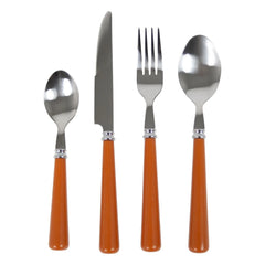 Olsson & Jensen - Lotta Cutlery Set - 24-Piece Set | Orange