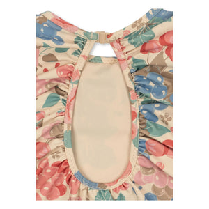 Konges Sløjd - Manuca Long Sleeve Swimsuit Made from Recycled Fibers | Beige