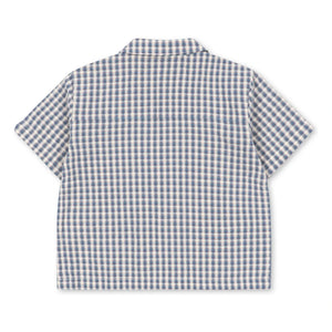 Konges Sløjd - Kim Carreaux organic cotton shirt | Blue