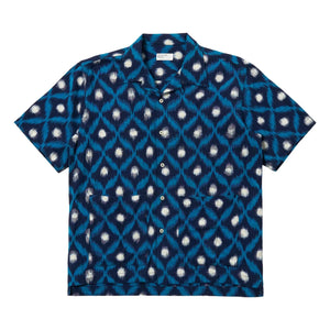 Universal Works - Chemise Deck Diamond | Dark Blue