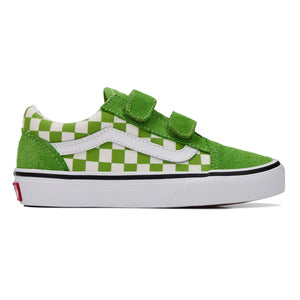 Vans - Scratch Sneakers Old Skool V Check | Green