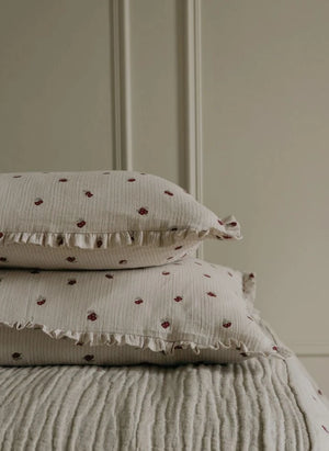 garbo&friends - Rosehip Ruffled Pillowcase