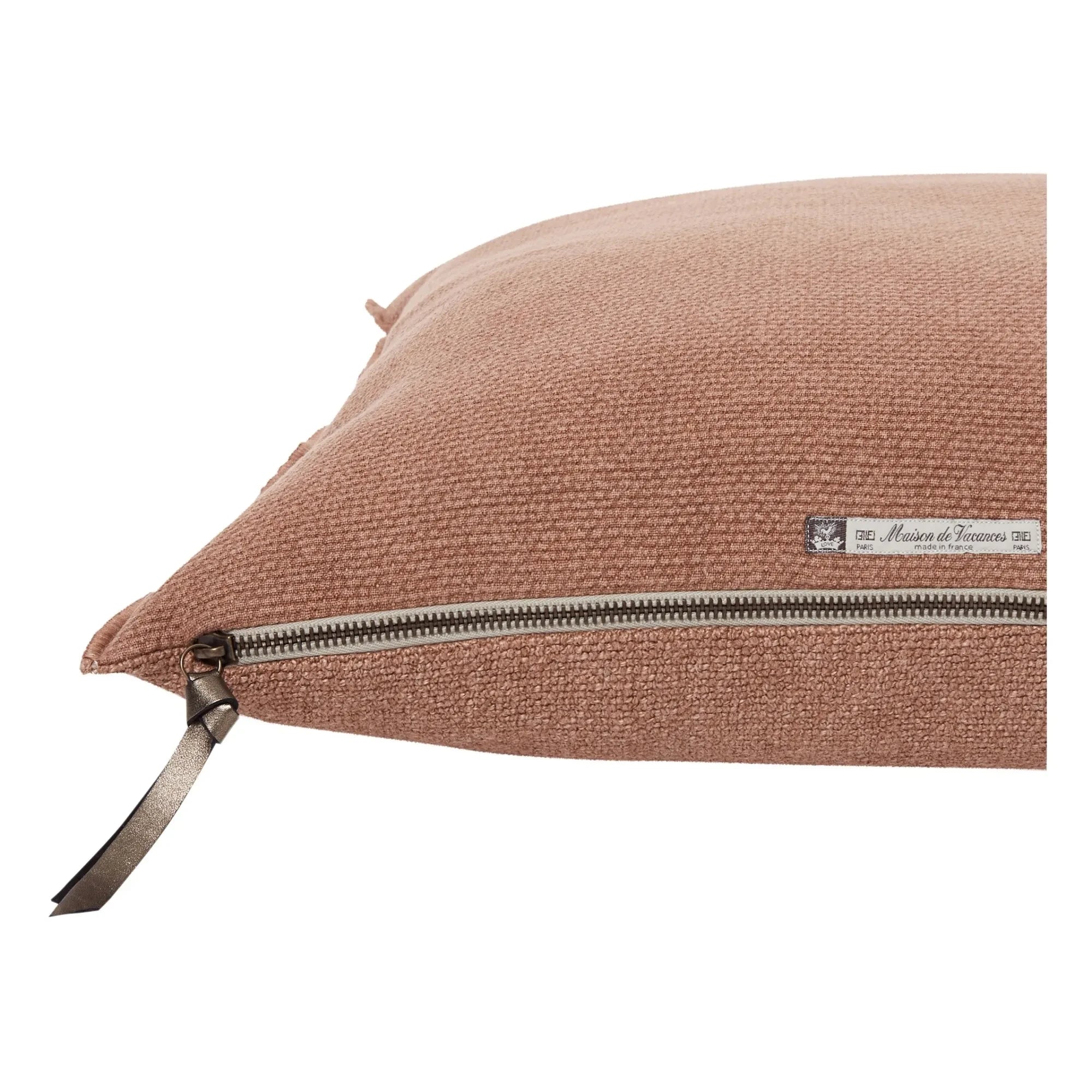 Maison de Vacances - Vice Versa Formentera Canvas Cushion | Clay