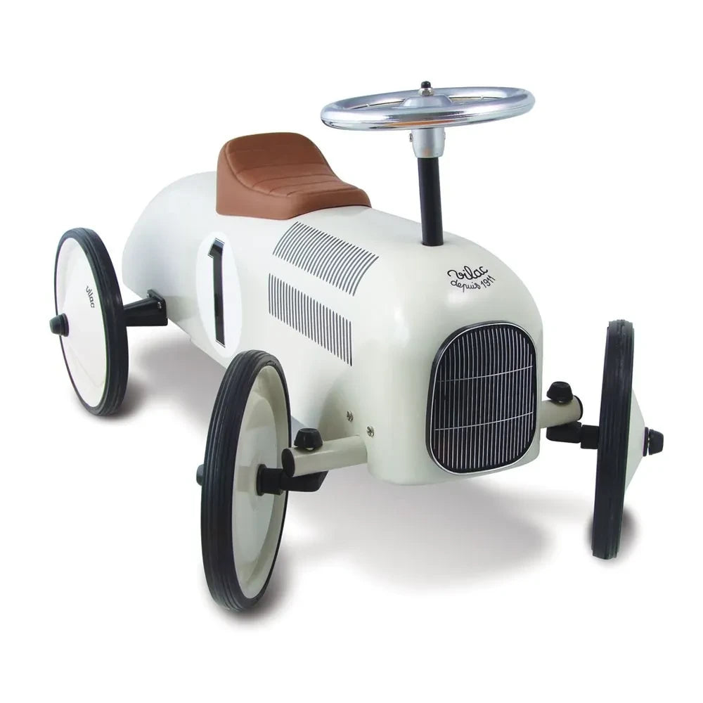 Vilac - Metallic painted ride-on car | Ivory