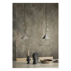 Ferm Living - Yara Candle Holder | Dark Gray