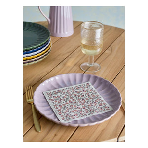 Bloomingville - Fazila napkins - Set of 20 | Pink
