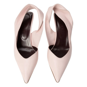 BY FAR - Yasha Leather Pumps | Light Pink