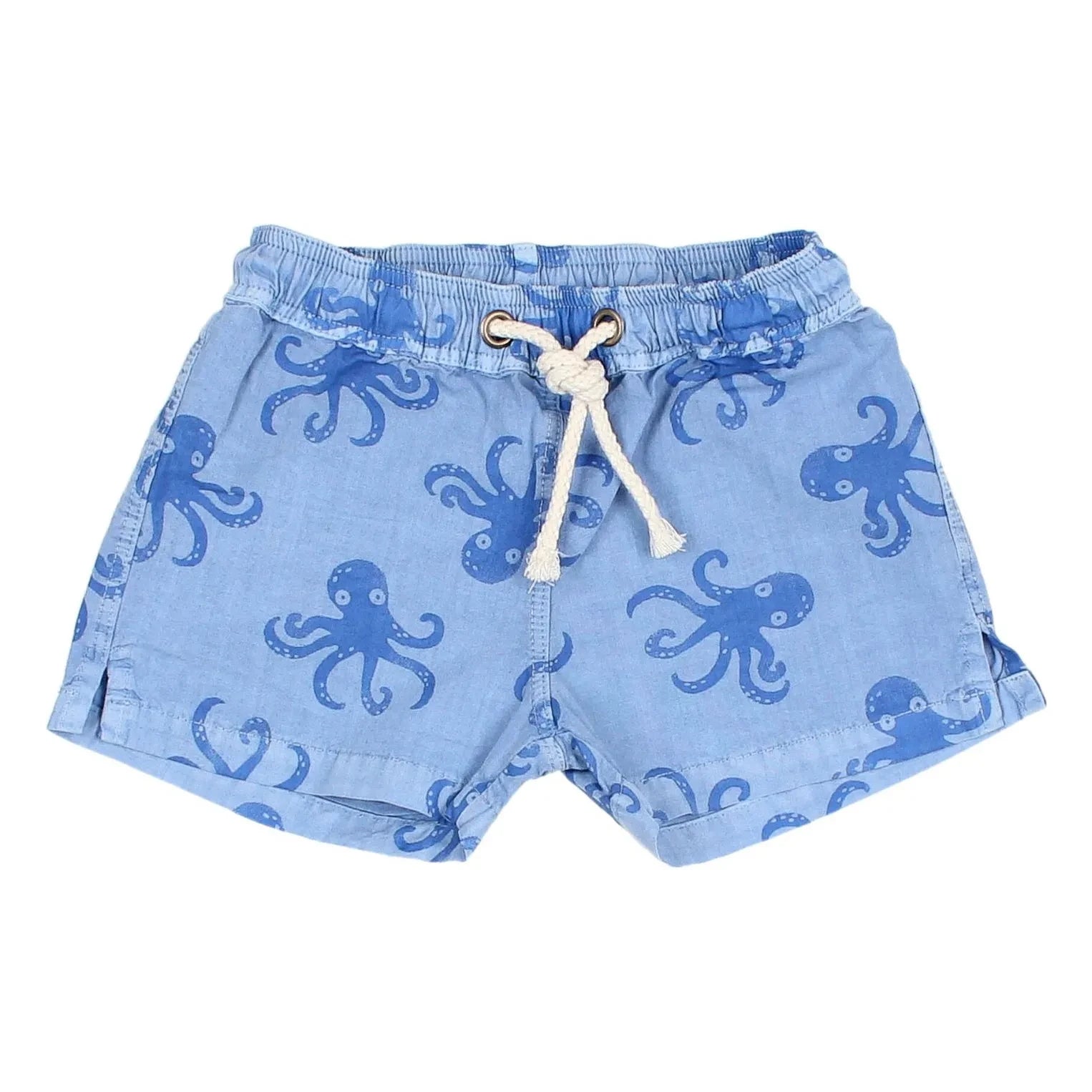 Búho - Octopus Swim Shorts Organic Cotton | Blue