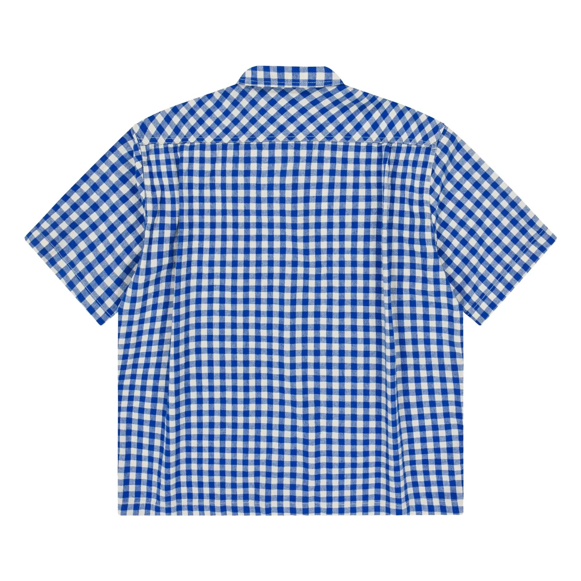 Kappy - Linen Checkered Jacket | Blue