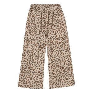 Tinycottons - Poplin Leopard Pants | Brown