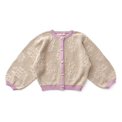 Soor Ploom - Lettie Fleurs Organic Cotton Cardigan | Ecru