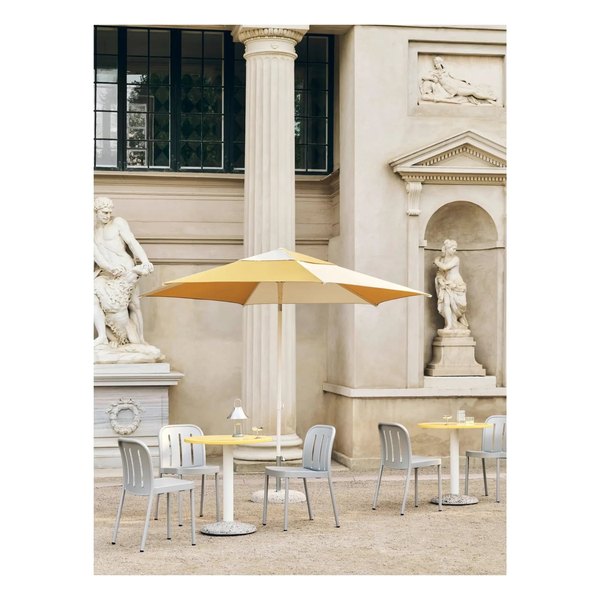 Hay - Hexagonal Umbrella Terrazza | Ocher
